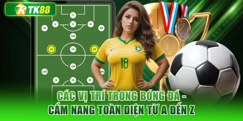 Các Vị Trí Trong Bóng Đá
